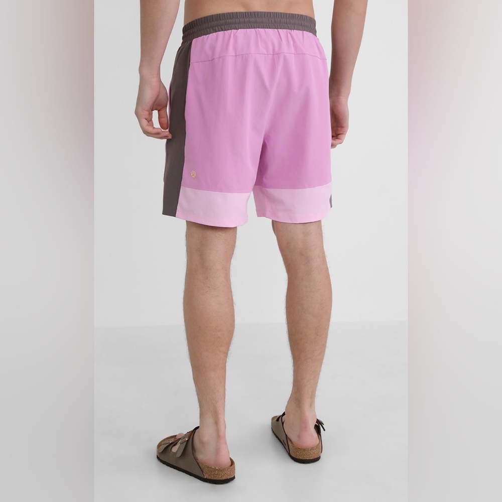 lululemon NEW !!!! athletica Pink and Brown Athletic Shorts